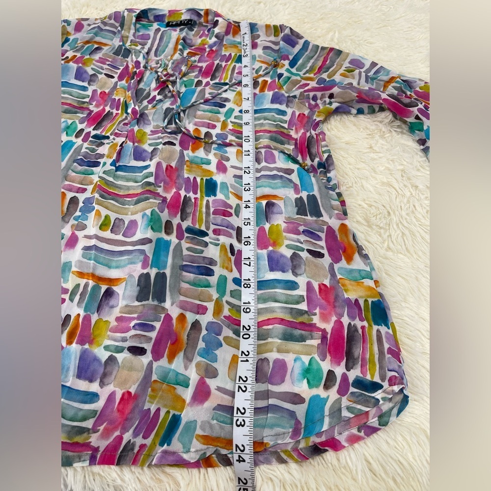 APNY Colorful Abstract Blouse - Picture 6 of 10